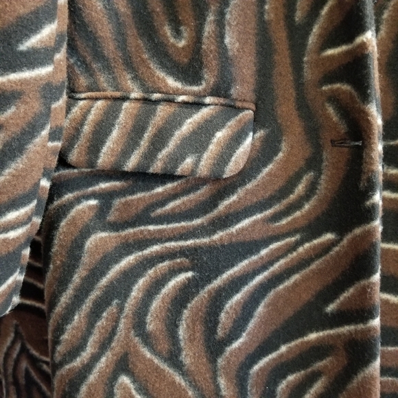 1 DAY SALE NEW NINE WEST Animal Print Coat LAST ONE - Picture 6 of 9